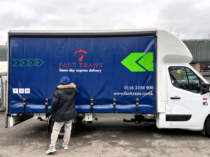 Fast Trans LTD vehicle graphics